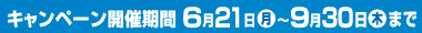 �L�����y�[���J�Ê��ԁ@2010�N6��21���i���j�`9��30���i�؁j�܂�