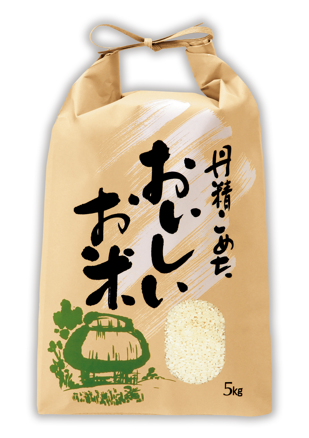 丹精こめたおいしいお米