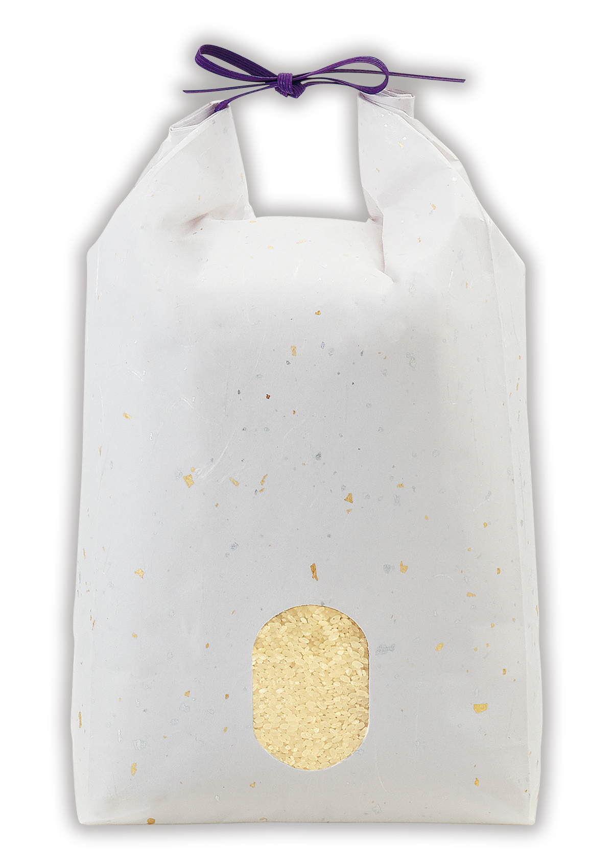 雲龍和紙 無地 金銀（紺紐）