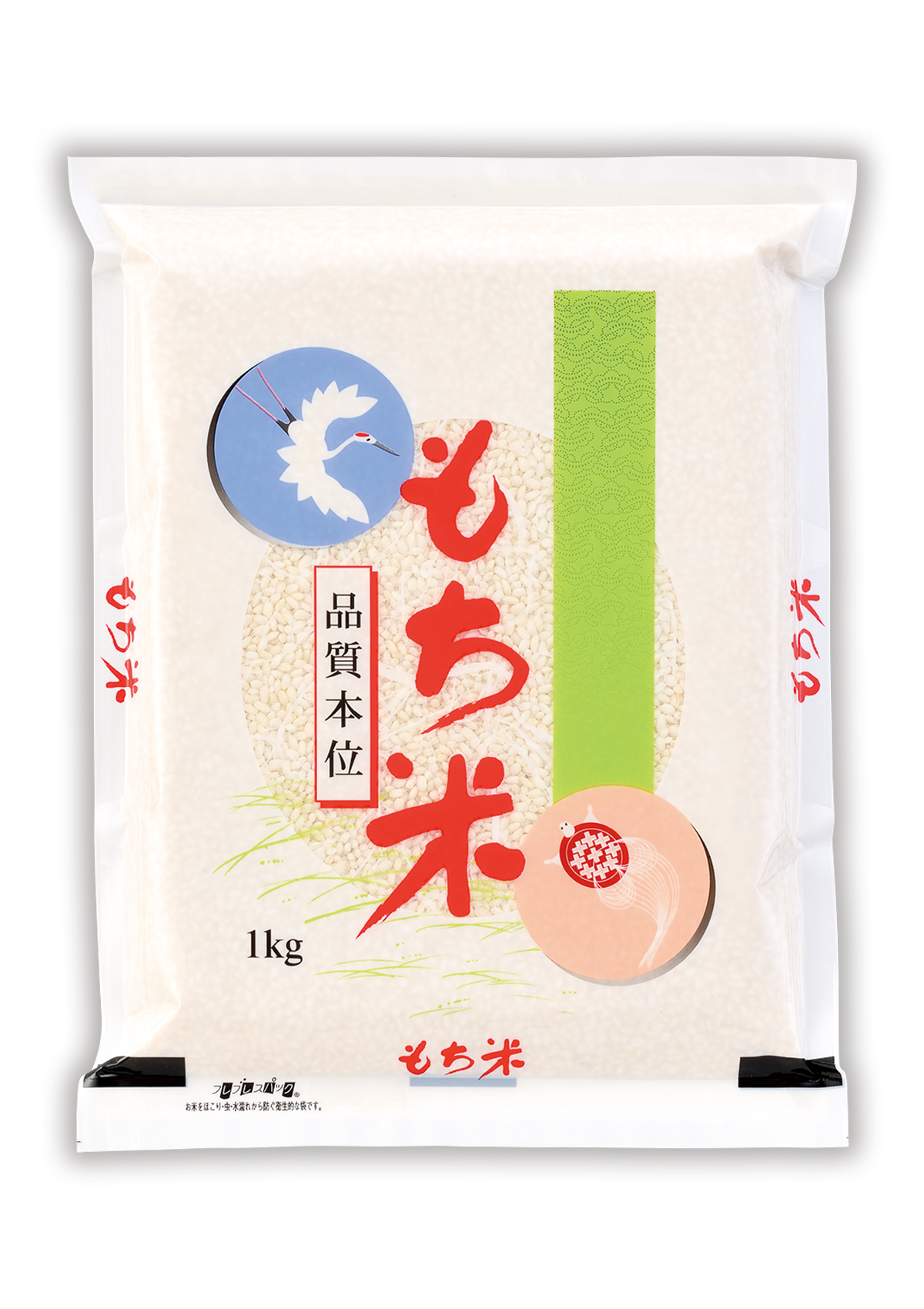 もち米 鶴亀
