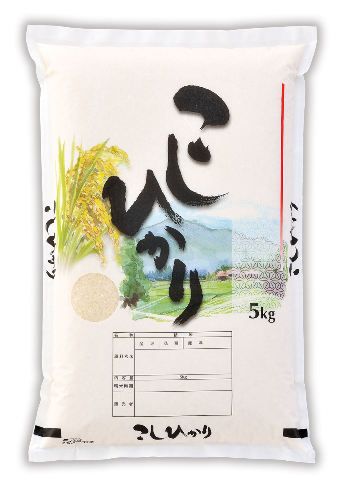 こしひかり 田渡