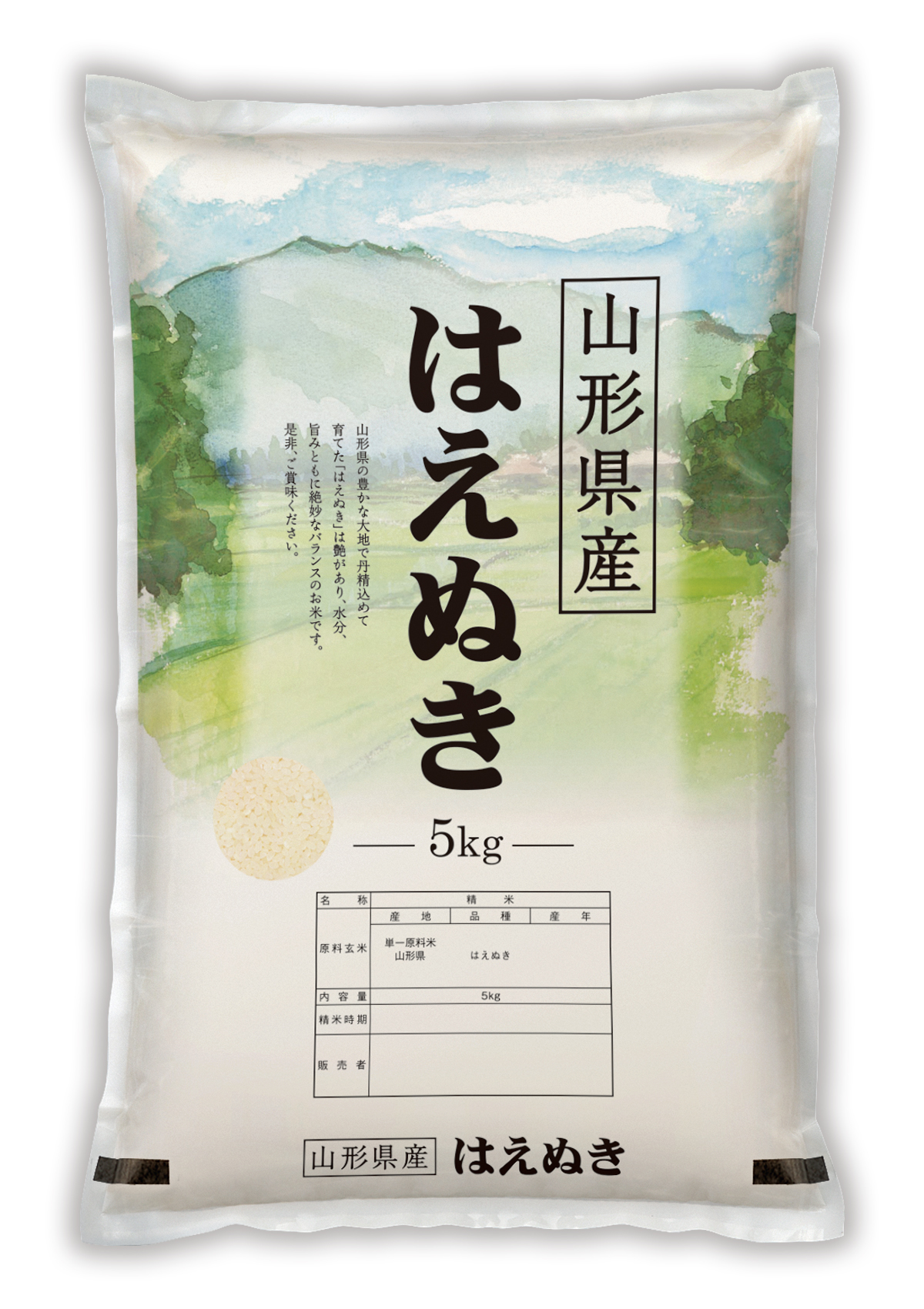 山形産 はえぬき 青嶺(あおね)