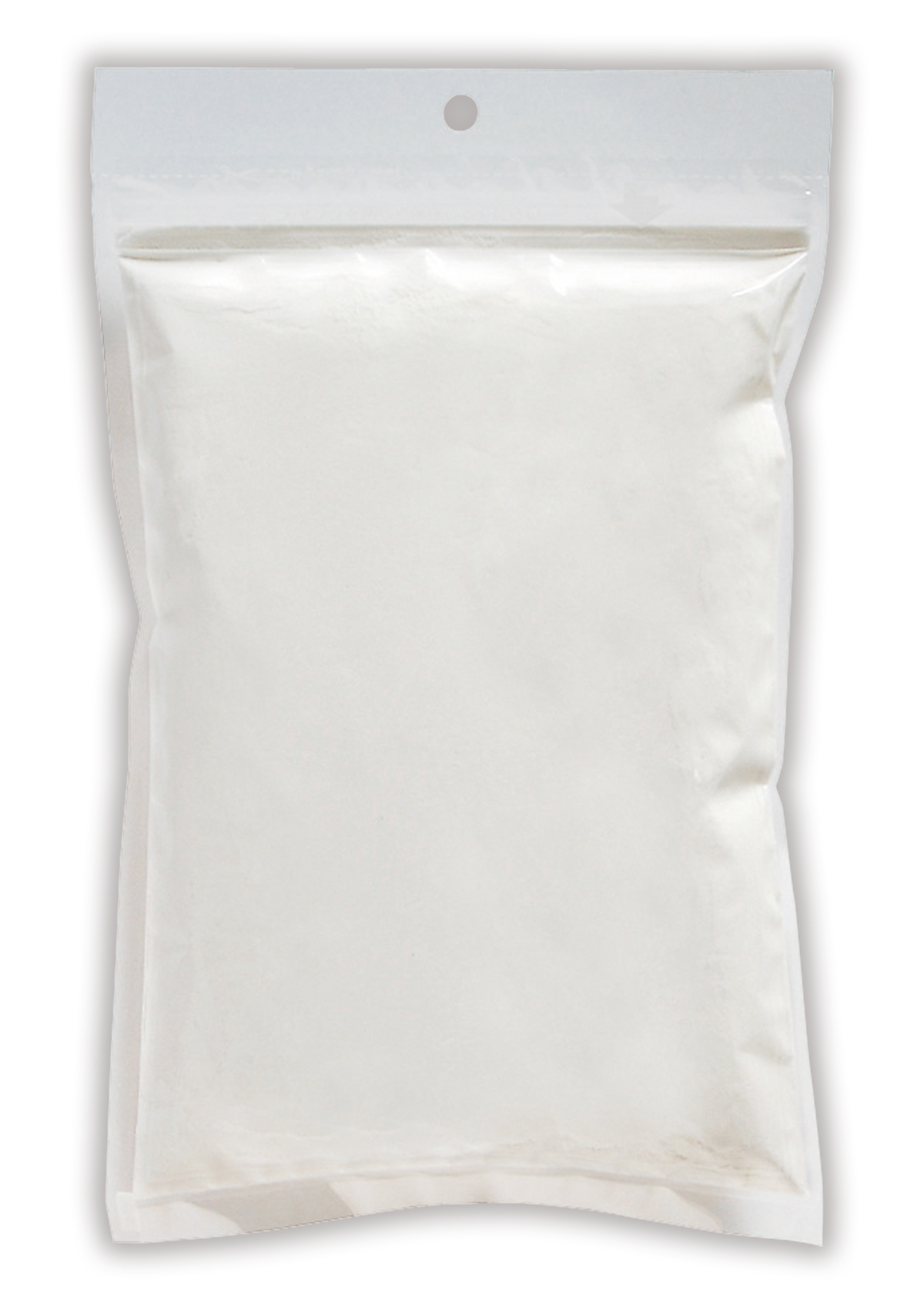 粉用 チャック付 透明