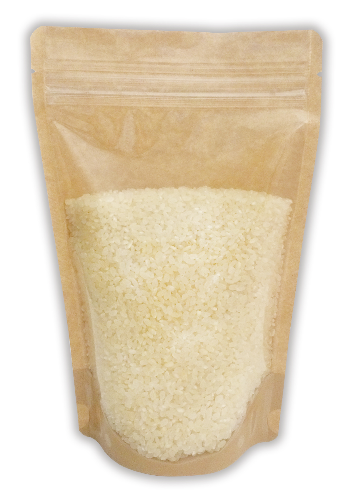 クラフト スタンドチャック小袋 無地